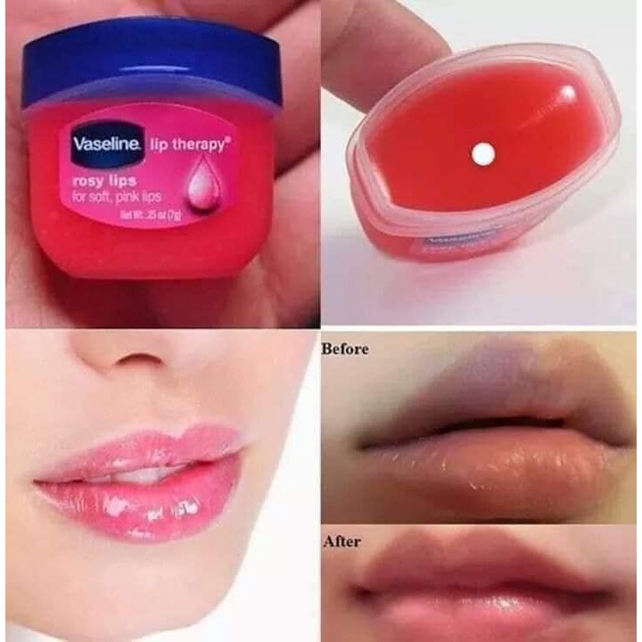 Sáp dưỡng môi Vaseline Rosy Lips Therapy 7g