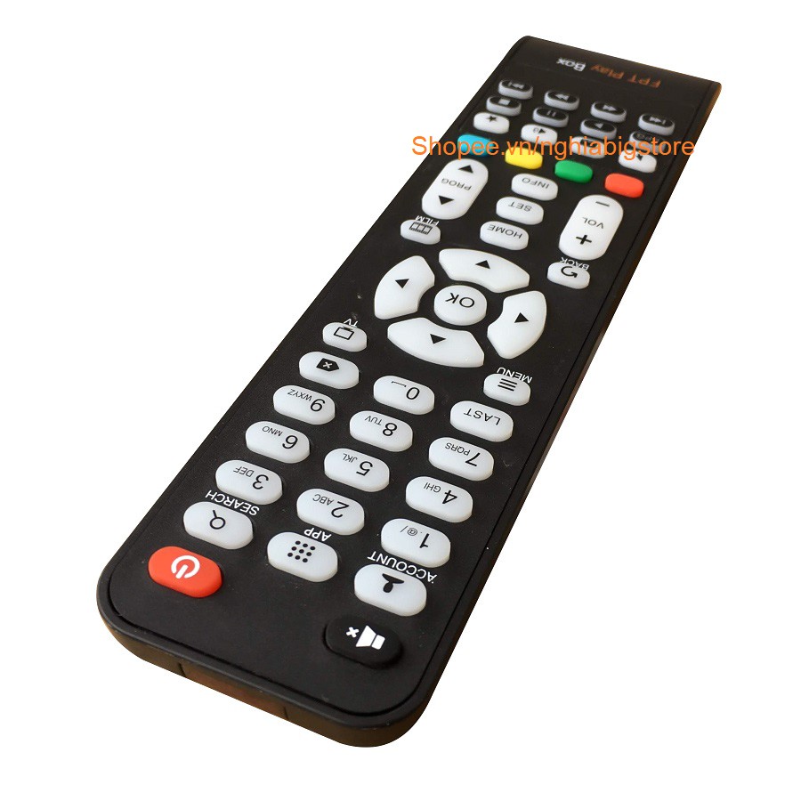 Remote Thay Thế Điều Khiển FPT Play Box 2017 Hộp TV Thông Minh