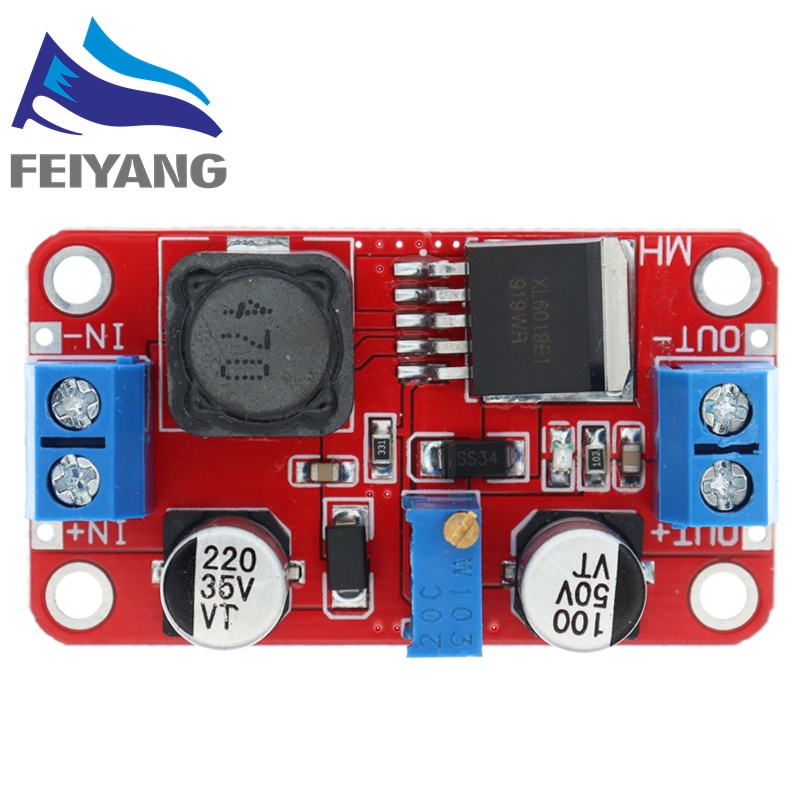 Mô Đun Tăng Áp XL6019 Từ DC Sang DC 3V-35V Sang 5V-40V