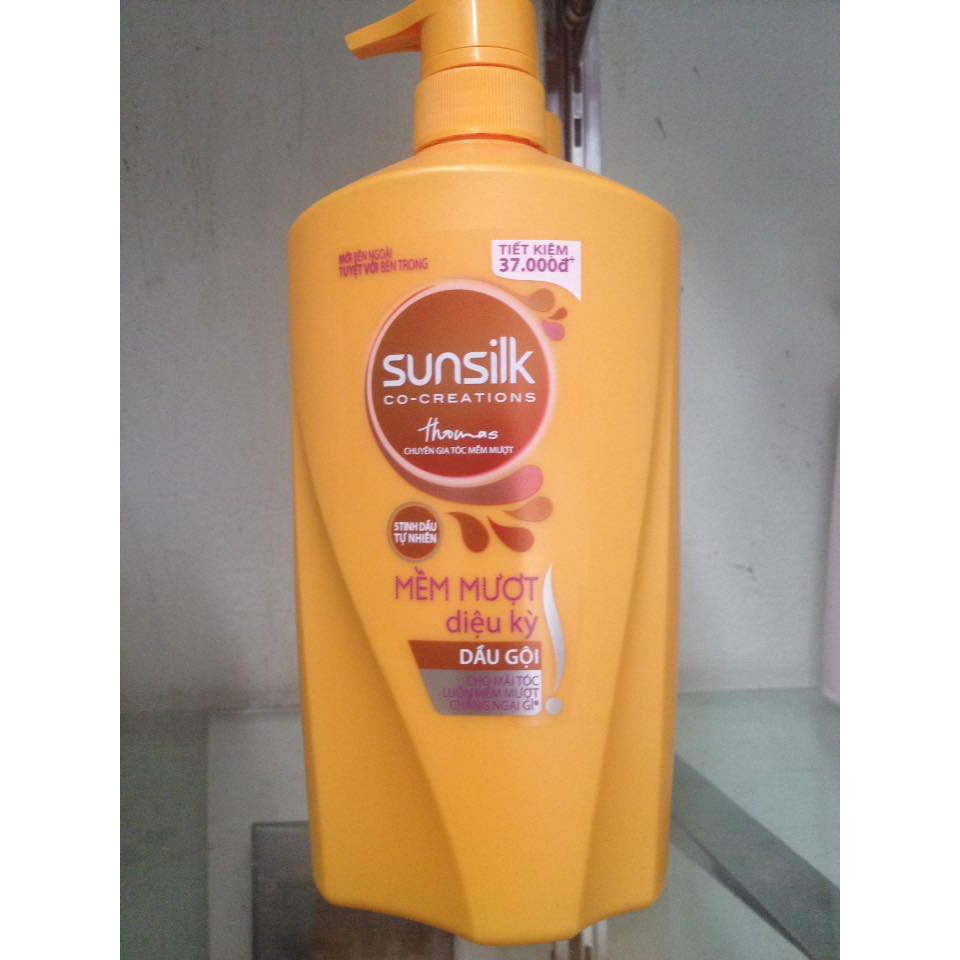 Dầu gội Sunsilk 900g mềm mượt diệu kỳ