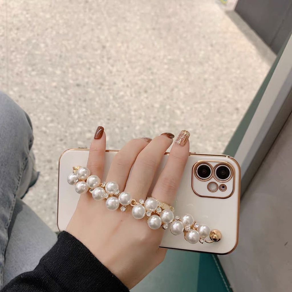 Ốp điện thoại Mềm Có Dây Đeo Cho Iphone 7 8 7plus 8plus 11 11 Pro 11 Promax 12 12 Pro 12 Promax