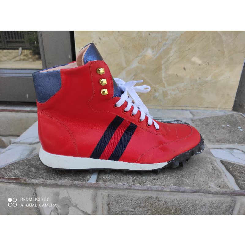 Giày Gucci sneaker cao cổ 2nd size 42