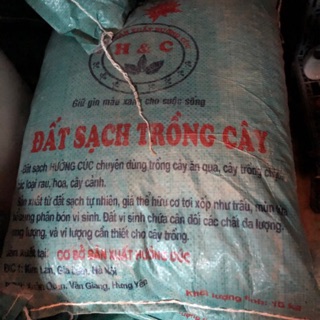 Đất hữu cơ trồng rau, hoa, cây cảnh bao tầm 8kg
