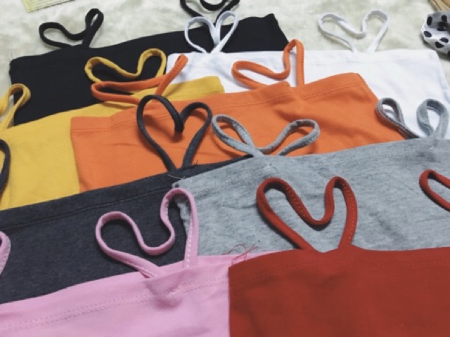 Áo 2 dây trơn thun siêu mịn 😎 | BigBuy360 - bigbuy360.vn