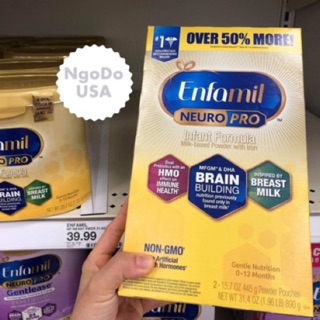 Hộp Sữa Enfamil Neuro Pro 890g