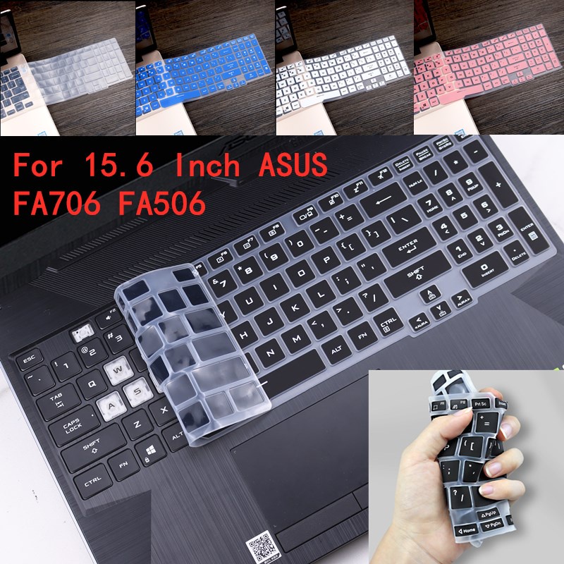 Miếng Dán Bàn Phím Bằng Silicon Mềm Siêu Mỏng Cho Asus Tuf Gaming A15 A17 FA706 FA506 Fa506Iiu FA506iv
