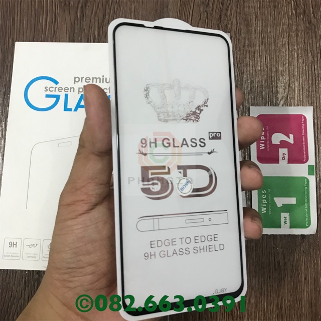 Kính cường lực Honor 20/ Honor 20 lite - Full màn hình, Full keo