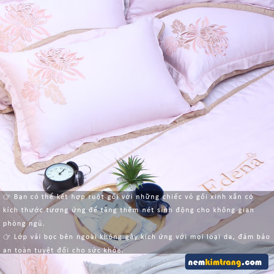 GA  Nệm Tencel Edena Mẫu 740 - CHÍNH HÃNG, CAO CẤP