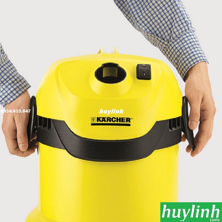 Freeship Máy hút bụi Khô và Ướt Karcher WD2 Cartridge - Tặng kèm bộ 5 túi lọc bụi giá 220.000 | BigBuy360 - bigbuy360.vn
