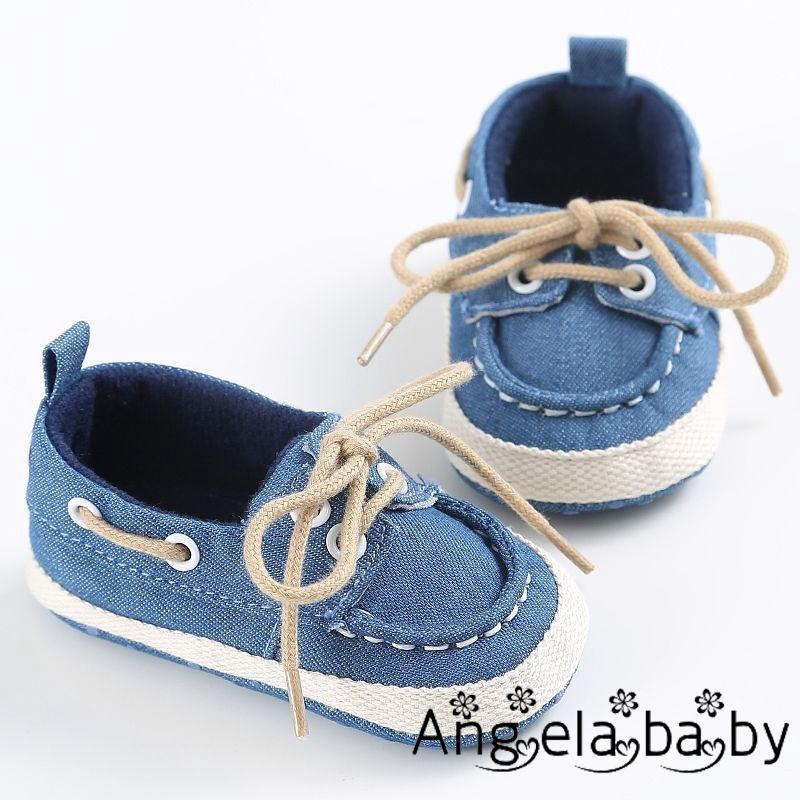 Giày Denim đế mềm thời trang cho bé