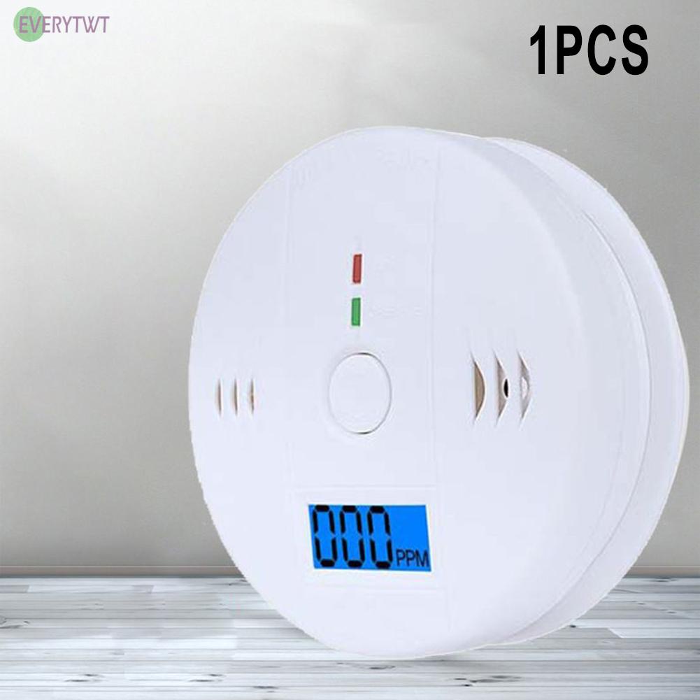 Digital Carbon Monoxide  Smoke Combo Detector Alarm Battery Powered(in stock）