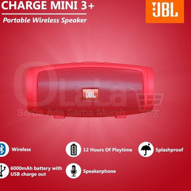 Loa Bluetooth Jbl Charge Mini 3 + Oll-007 97b Kèm Phụ Kiện