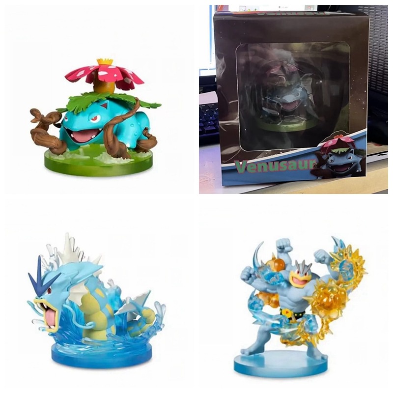 Đồ trang trí Đồ Chơi Nhân Vật Hoạt Hình Pokemon Venusaur Machamp Gyarados