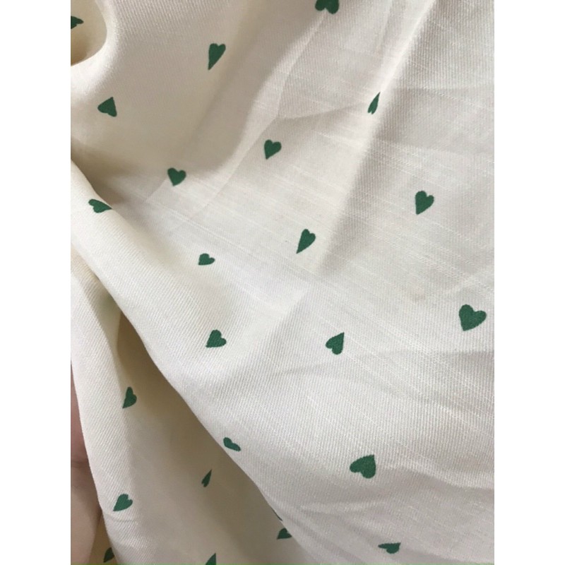 vải đũi lạnh trái tim mềm mát mịn ko nhăn,may đồ bộ,váy áo