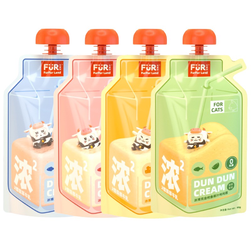 [Mã 44FMCGSALE1 giảm 10% đơn 250K] SÚP THƯỞNG NẮP VẶN FURFUR LAND 80G DINH DƯỠNG CHO MÈO [CHÍNH HÃNG]