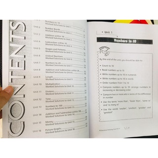 [Free ship]Bộ đẹp 3c - Grade 1 - Complete maths, Step by step math, Challenging 4 in 1 maths