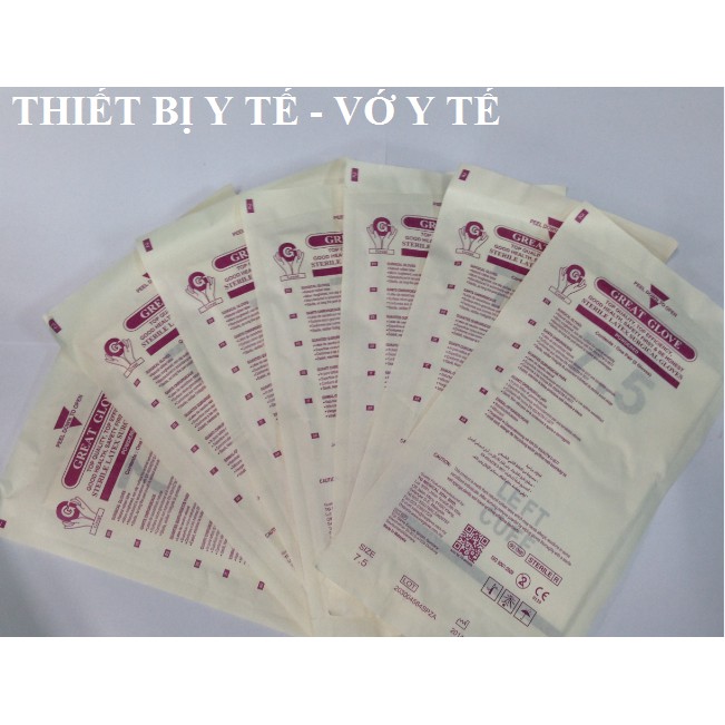 [1 ĐÔI] Găng tay tiệt trùng không bột/có bột Malaysia