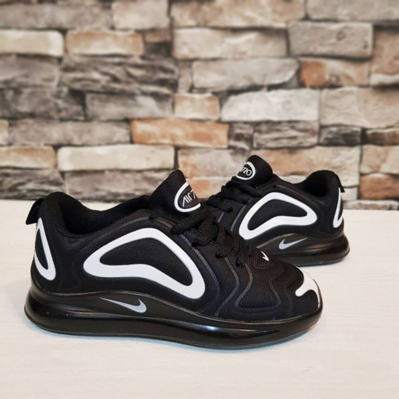 Giày Thể Thao Nike Air Max 720 Màu Trắng Đen Thời Trang Cao Cấp Cho Bé