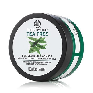 Mặt nạ đất sét tea tree skin clearing clay mask the body shop 100ml