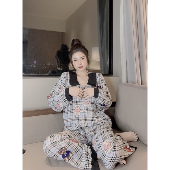 ĐỒ BỘ MẶC NHÀ - PIJAMA CHẤT MANGO MỊN MÁT | BigBuy360 - bigbuy360.vn