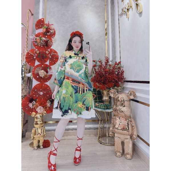 ĐẦM TẾT BIGSIZE DƯỚI 80KG