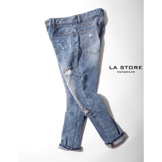 Quần Jeans form slim rách