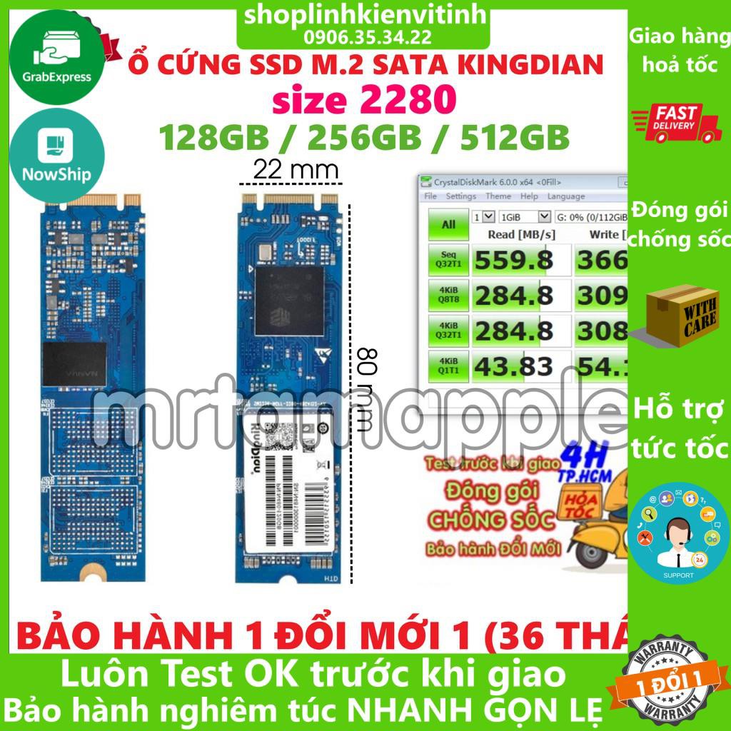 Ổ CỨNG SSD M2 SATA 3 NGFF (2280) KINGDIAN N480 (128GB / 256GB / 512GB) TỐC ĐỘ CAO