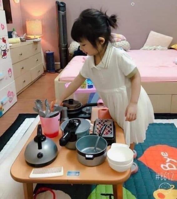Bộ đồ chơi nấu ăn 36 món loại to