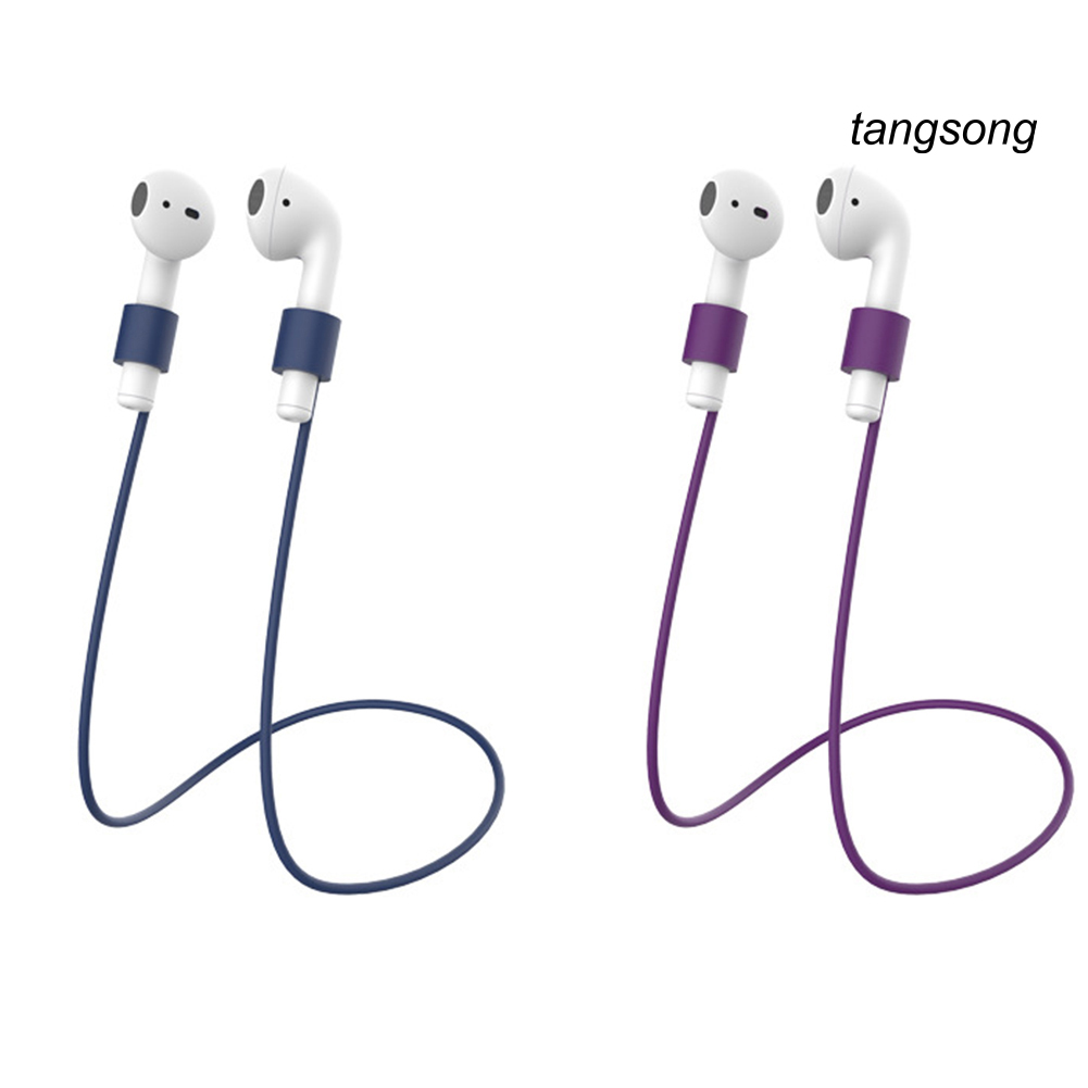 Set 4 Nút Silicone Bọc Tai Nghe Chống Mất Cho Airpods 1 / 2