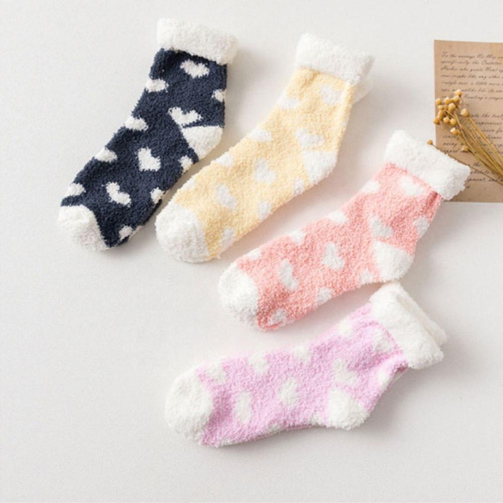HS Tất Cotton Hoạ Tiết Trái Tim Cho Nữ