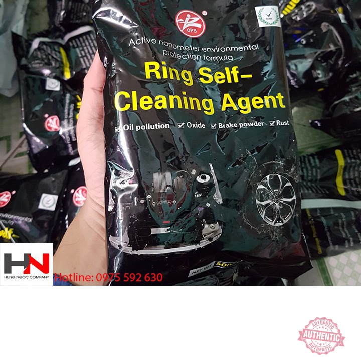 (Hỏa tốc) SALE Bột rửa xe lazăng siêu sạch gói 500g pha tỉ lệ 1 gói/ 50 Lít nước