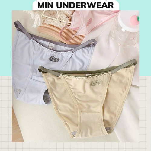 Quần Lót Nữ Cotton Cao Cấp Dễ Thương Mềm Mịn Thoải Mái Min Underwear 259225