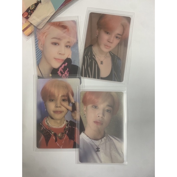 CARD THẺ ẢNH ALBUM BTS JIMIN CÁC ERA OFFICIAL LYS BO CŨ