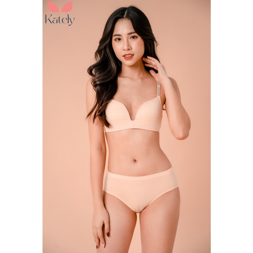 Áo lót nữ Kately họa tiết kẻ caro đặc biệt, mút vừa êm ái, áo ngực nữ tôn vòng 1 gợi cảm quyến rũ AL005 | BigBuy360 - bigbuy360.vn