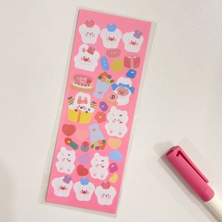 Stickers dán cún thỏ xinh xắn