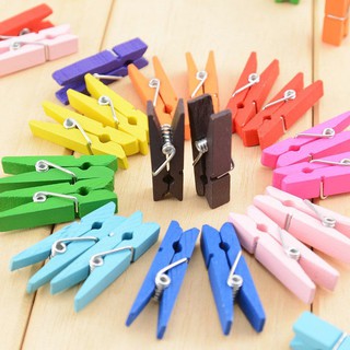 Set 20 kẹp gỗ và 2m dây treo ảnh
