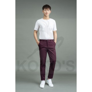 COMBO 2 QUẦN KAKI NAM MÀU ĐỎ ĐÔ
