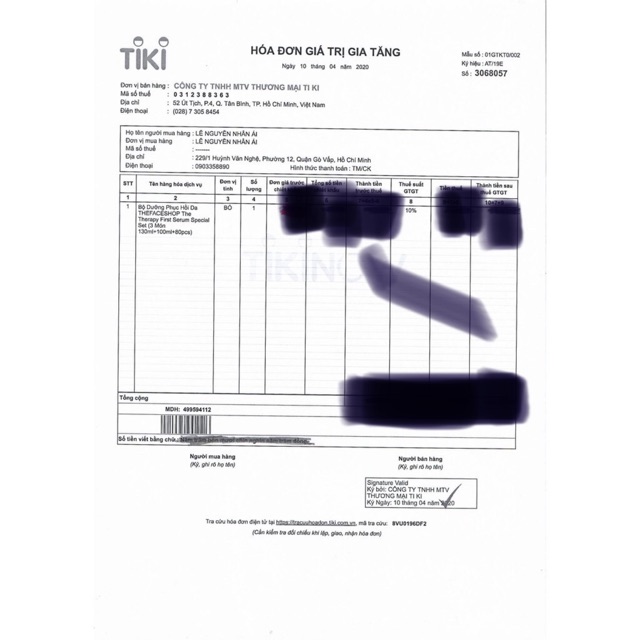 Dưỡng Phục Hồi Da TheFaceShop The Therapy First Serum Special