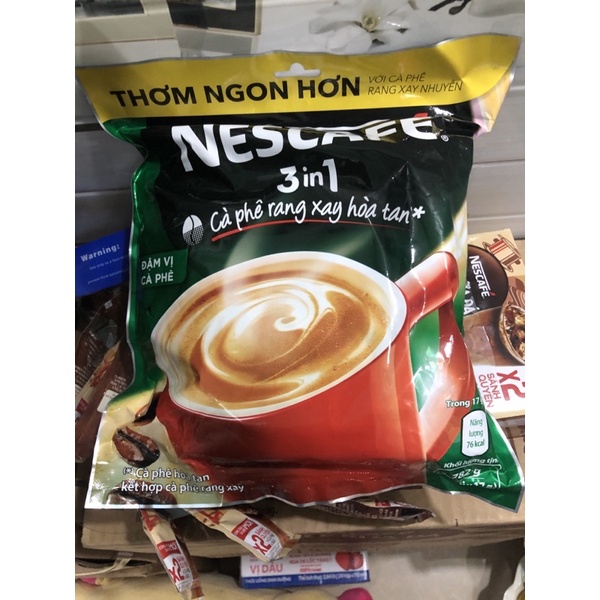 Cà phê sữa NesCafé 3 in 1 đậm vị cà phê (46 gói x 17g)