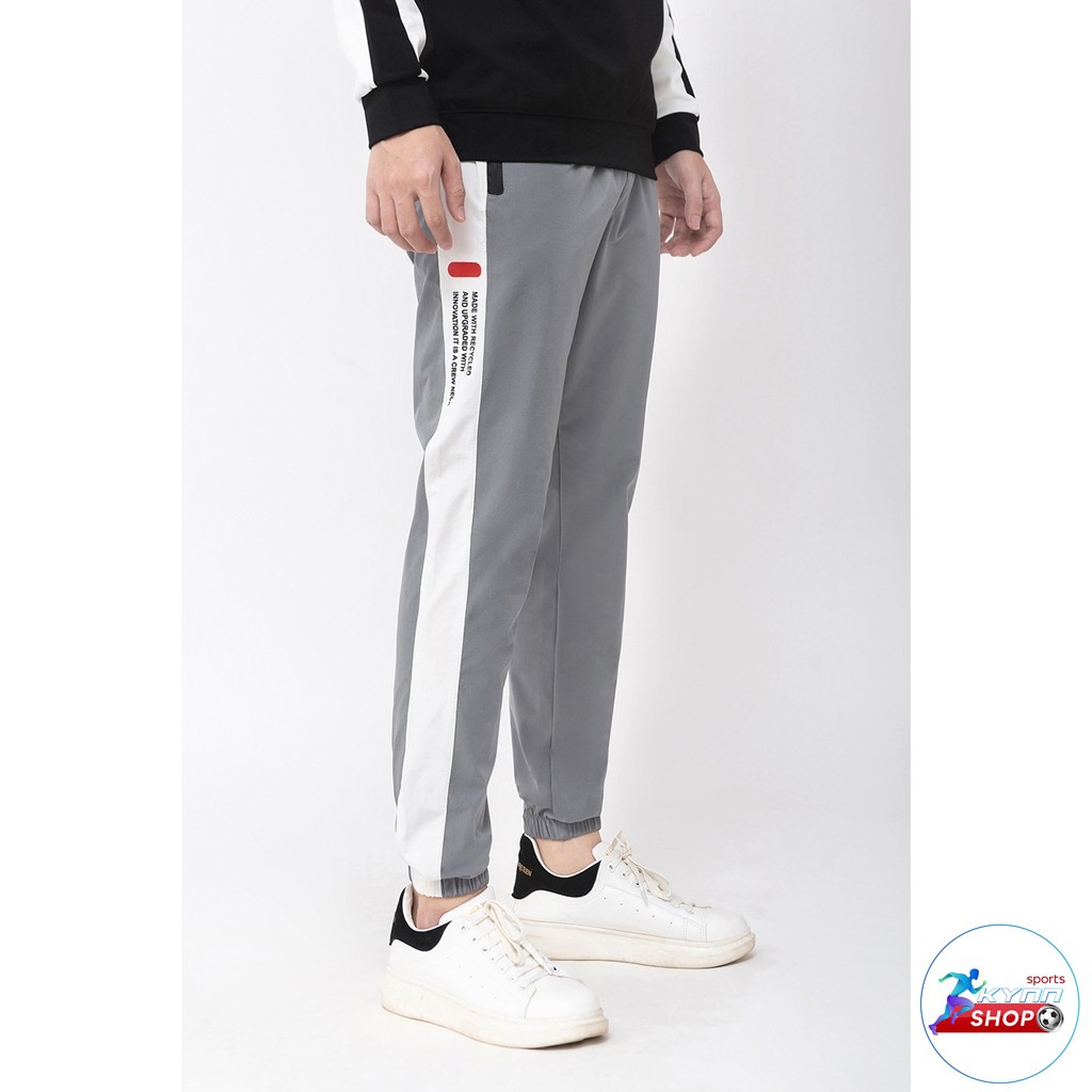 Quần dài jogger nam chất liệu vải gió giãn cao cấp thời trang kynn shop