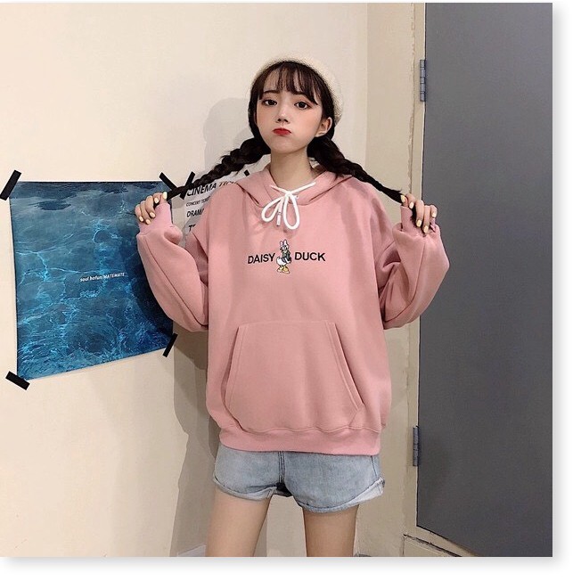 Áo hoodie nữ HHP ngộ nghĩnh dễ thương chất liệu nỉ ngoại sell giá hấp dẫn
