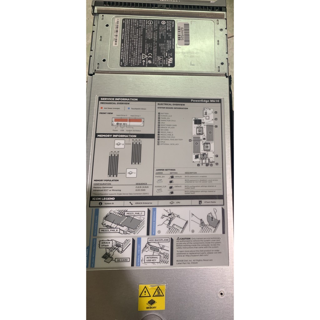 Máy chủ Dell PowerEdge M610 like new nguyên tem giá 799k , chỉ dành cho IT pro | BigBuy360 - bigbuy360.vn