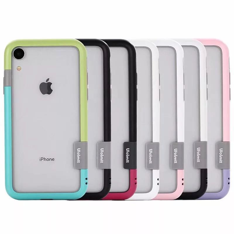 Ốp lưng silicone bumper cho Apple iPhone 6 6s plus 7 8 plus X XS max XR | BigBuy360 - bigbuy360.vn