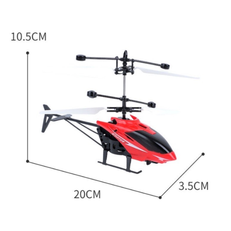 Máy bay điều khiển siêu rẻ cảm ứng - helicopter infrared 406