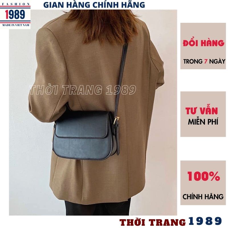 Túi xách nữ đeo chéo mini kiểu dáng hàn quốc da mờ 5 mầu xịn xò dễ thương ulzzang vintage -PHƯƠNG VŨ 1989