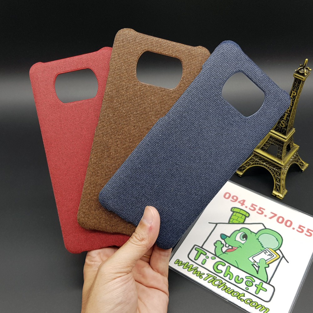 [Cao Cấp] Ốp Lưng Xiaomi Poco X3 NFC Bọc Vải Fabric