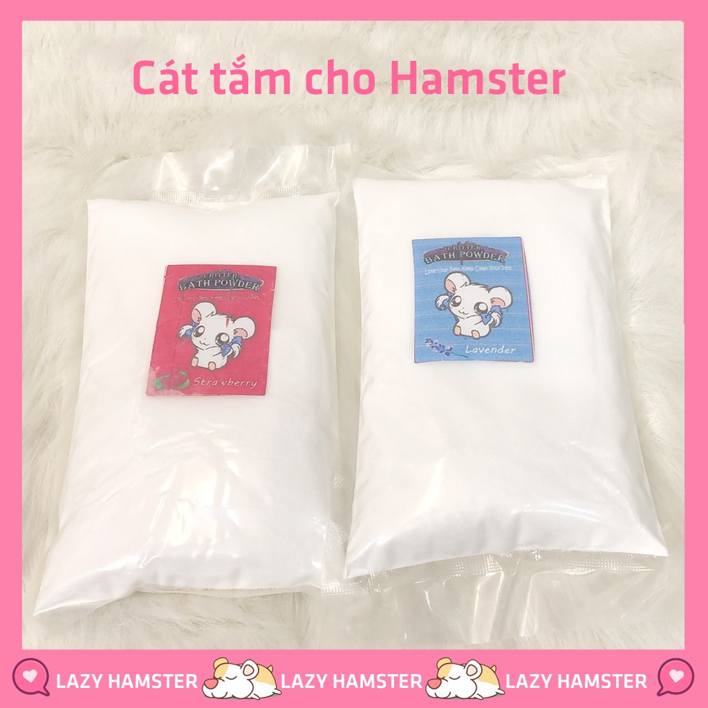 Cát tắm thơm dòng cao cấp dành cho hamster (1kg) LAZY HAMSTER