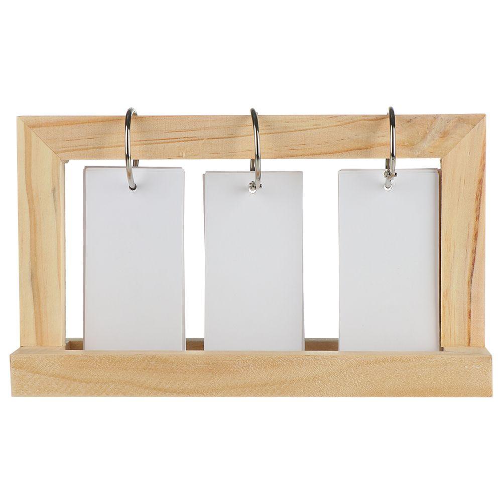 Lịch Gỗ Để Bàn Thiết Kế Sáng Tạo Dùng Trang Trí