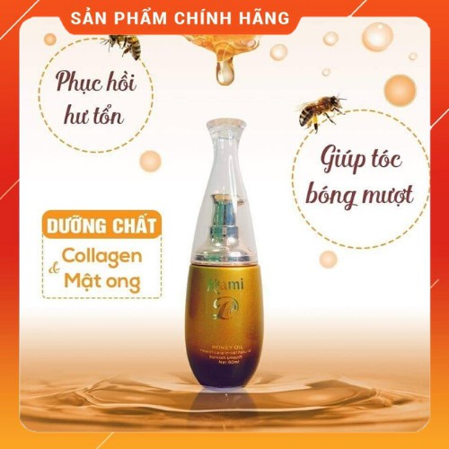 Tinh dầu dưỡng tóc cao cấp Kami chiết xuất mật ong chai 75ml