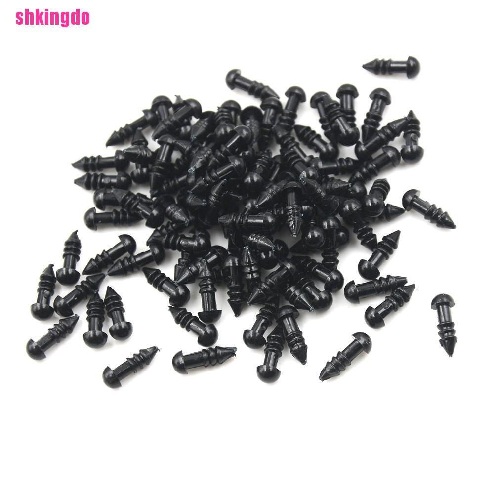 Set 100 mắt nhựa 5-7mm cho thú nhồi bông